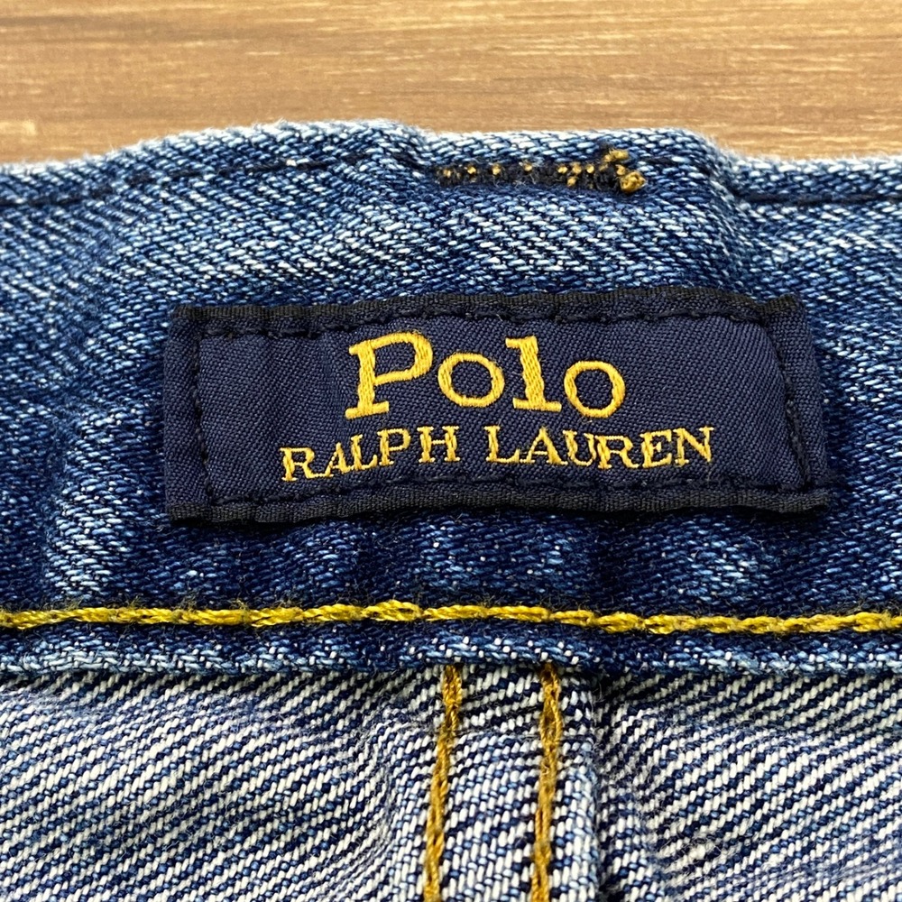 Polo Ralph Lauren Jeans Mens 34x30 Varick Slim Straight Leg Blue Denim - Picture 3 of 9